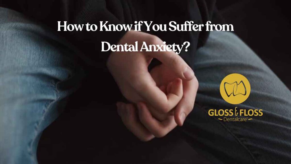 Dental anxiety in Stockholm – nervous patient before dental visit at Gloss & Floss