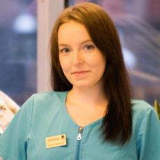 Veronica Bäverstig, dental nurse at Gloss & Floss in Stockholm